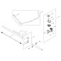 ORIGINAL ECHO ECRC423000043 HANDLE SUPPORT