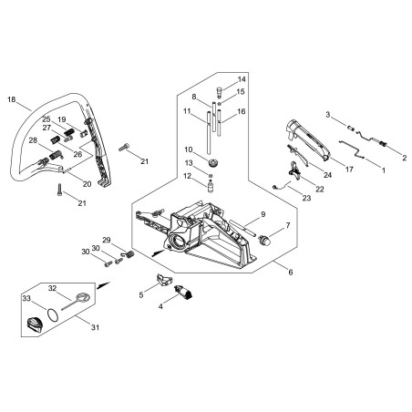 ORIGINAL ECHO ACCELERATOR LEVER ECRC450001041 | NewgardenParts.com