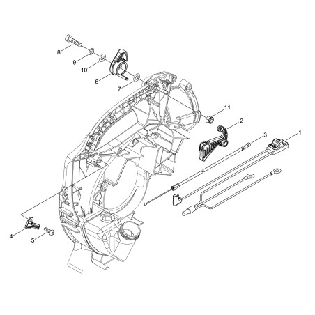 ORIGINAL ECHO ACCELERATOR LEVER ECRC450001050 | NewgardenParts.com