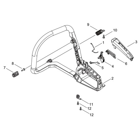 ORIGINAL ECHO ACCELERATOR LEVER ECRC450001080 | NewgardenParts.com