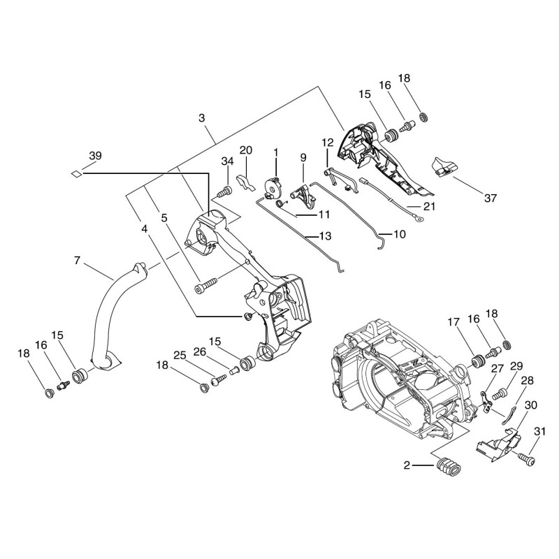 ORIGINAL ECHO BESCHLEUNIGUNGSSTAB ECRC454000491