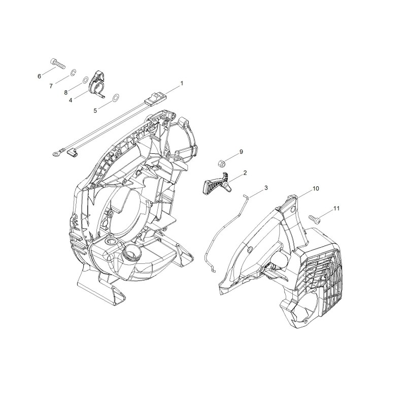 ORIGINAL ECHO ACCELERATOR ROD ECRC454000580