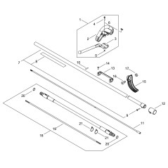 ORIGINAL ECHO ANTRIEBSWELLE ECRC504000130
