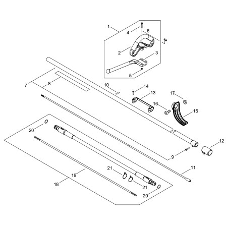 ORIGINAL ECHO DRIVE SHAFT ECRC504000130 | NewgardenParts.com