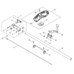 ORIGINAL ECHO DRIVE SHAFT ECRC504001360 | NewgardenParts.com