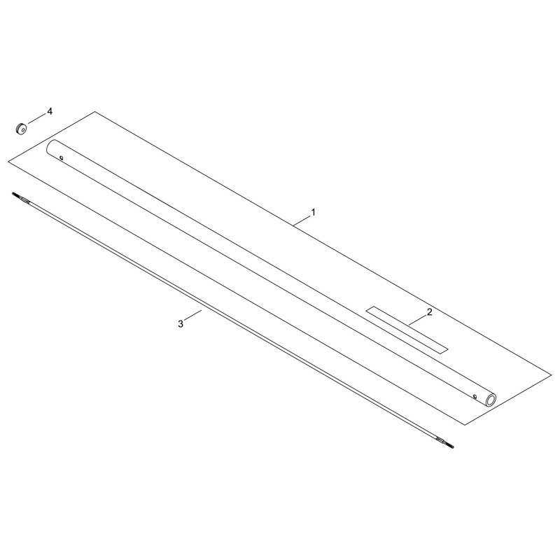 ORIGINAL ECHO DRIVE SHAFT ECRC504001500