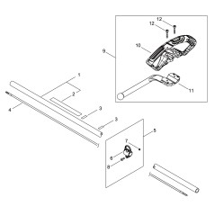 ORIGINAL ECHO TRANSMISSION ROD ECRC504001710 | NewgardenParts.com