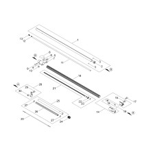 FLEXIBLE SHAFT *T.I.11-479 ECRC506000100 ORIGINAL ECHO | NewgardenParts.com