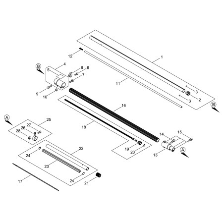 ORIGINAL ECHO FLEXIBLE SHAFT ECRC506000810 | NewgardenParts.com