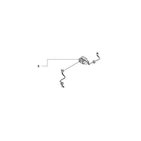 CONTROL UNIT WITH WIRING 589336601 ORIGINAL HUSQVARNA | NewgardenParts.com