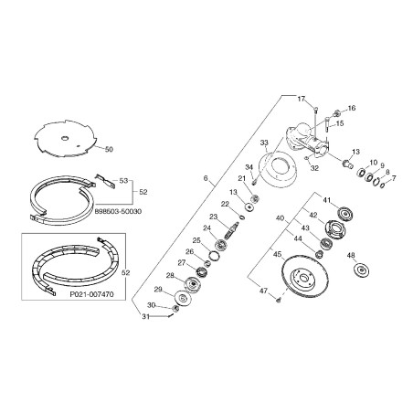 ORIGINAL ECHO ECRC536000030 HEAD PROTECTION | NewgardenParts.com