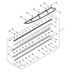 ORIGINAL ECHO BLADE GUARD ECRC571000130 | NewgardenParts.com