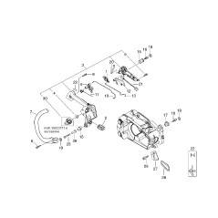 SUPPORT ECHO ECRC626000040 D'ORIGINE | NewgardenParts.com