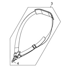 CLIP ECRC649000200 ORIGINALE ECHO | NewgardenParts.com