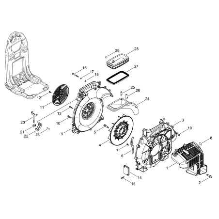 ORIGINAL ECHO ECRE103001271 FAN COVER | NewgardenParts.com