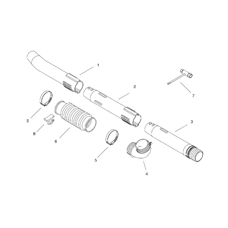 TUBE COUDE ECHO ORIGINAL ECRE160000061