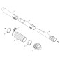 PLASTIC HOSE PB 580/650/750 ECRE165000141 ORIGINAL ECHO