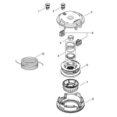 ADAPTER M12X1.75LH F ECRK00401053 ORIGINAL ECHO | NewgardenParts.com