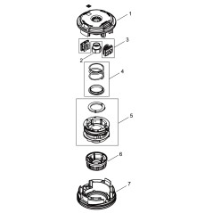 ORIGINAL ECHO ECRK00401185 SPOOL | NewgardenParts.com
