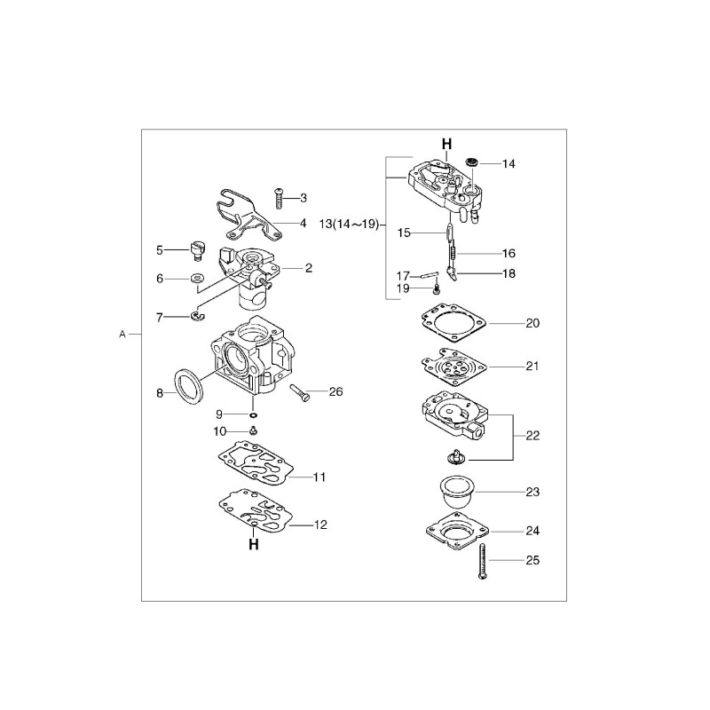GETTO ECRP003000700 ORIGINALE ECHO