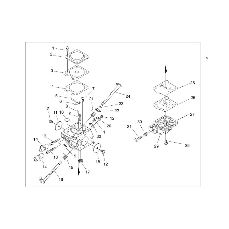 ORIGINAL ECHO ACCELERATOR SHAFT ECRP003001810