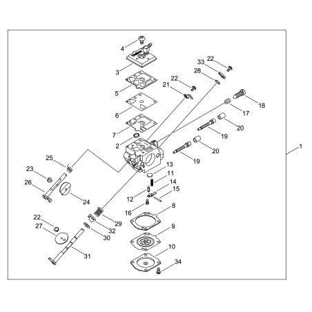 ORIGINAL ECHO ECRP003003300 MEMBRANE COVER | NewgardenParts.com