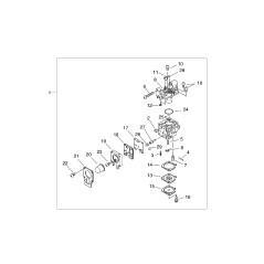 TAPPO LIMITATORE (NERO) ECRP005001270 ORIGINALE ECHO