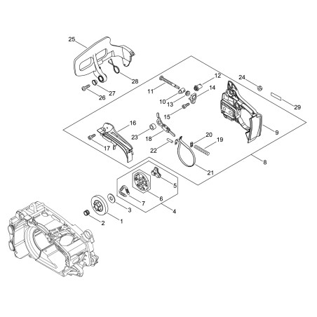 ORIGINAL ECHO CLUTCH MASS SET ECRP021005811 | NewgardenParts.com