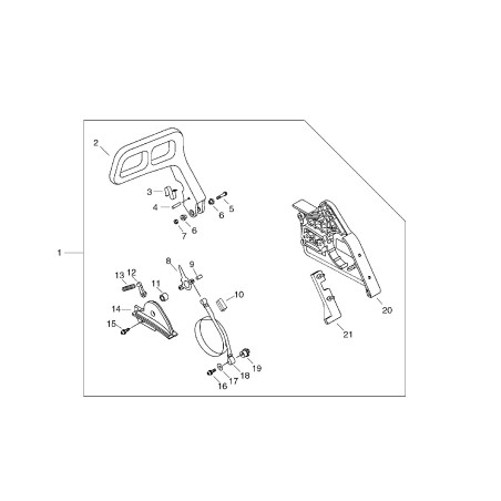 ECHO COMPLETE CHAIN ??BRAKE ECRP021007312 ORIGINAL | NewgardenParts.com