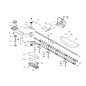 ORIGINAL ECHO CONNECTING ROD WITH BEARINGS ECRP021008400