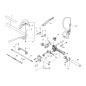 LEFT HANDLE COMPL. ECRP021013540 ORIGINAL ECHO
