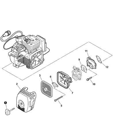 ORIGINAL ECHO AIR FILTER SEAT ECRP021013820 | NewgardenParts.com
