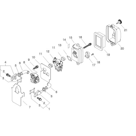 ORIGINAL ECHO AIR FILTER BOX ECRP021015001 | NewgardenParts.com