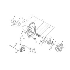 FAN COVER COMPL. ECRP021034570 ORIGINAL ECHO | NewgardenParts.com