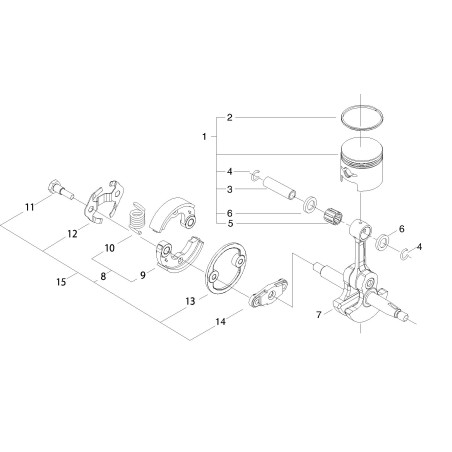 ORIGINAL ECHO CLUTCH WITH SPRING ECRP021041130 | NewgardenParts.com