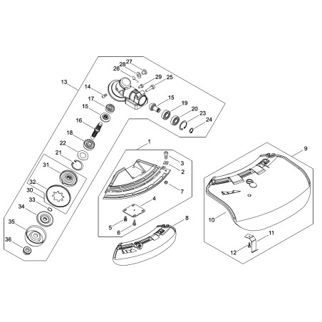 ORIGINAL ECHO ECRP021041342 COMPLETE HEAD | NewgardenParts.com