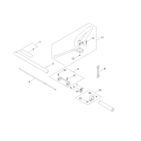 ECHO COMPLETE TRANSMISSION PIPE ECRP021043710 ORIGINAL | NewgardenParts.com