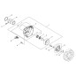 ORIGINAL ECHO CLUTCH MASS SET ECRP021046901