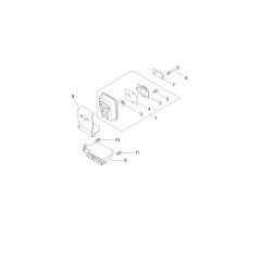 SILENCIADOR ECRP021047650 ORIGINAL ECHO | NewgardenParts.com