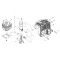 KIT PISTONE ECRP021048140 ORIGINALE ECHO