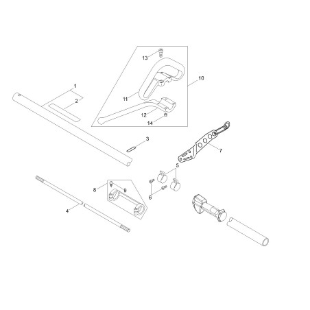 ECHO COMPLETE TRANSMISSION TUBE ECRP021049000 ORIGINAL | NewgardenParts.com
