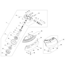 ORIGINAL ECHO ECRP021049070 COMPLETE HEAD | NewgardenParts.com