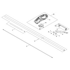 ORIGINAL ECHO-ÜBERTRAGUNGSROHR ECRP021051780