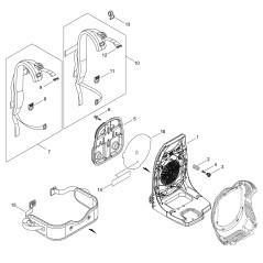 CORREA PARA PB9010T (SX) ECRP021053640 ORIGINAL ECHO