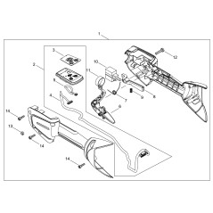 IMPUGNATURA ACCELERATORE COMPL. ECRP021054471 ORIGINALE ECHO | NewgardenParts.com