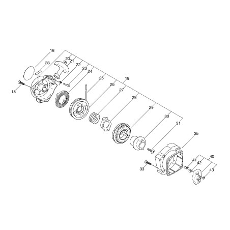 ORIGINAL ECHO ANLASSERRIEMENSCHEIBE ECRP022004640 | NewgardenParts.com