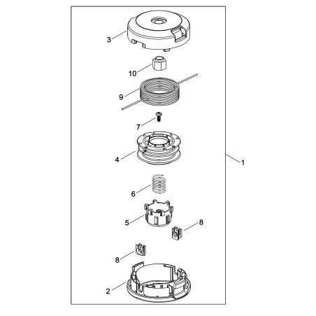 ORIGINAL ECHO ECRP022025550 SPOOL | NewgardenParts.com