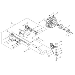 INTERRUTTORE STOP ECRP022051050 ORIGINALE ECHO