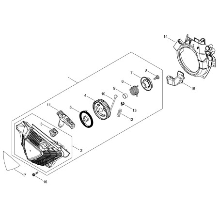 ORIGINAL ECHO RETURN SPRING ECRP022054860 | NewgardenParts.com