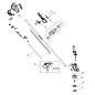 ORIGINAL ECHO TRIMMER HEAD FOR DSRM-310 ECRP022061460